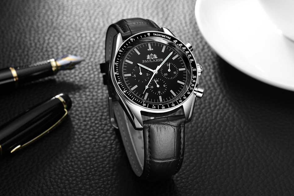 Fully Automatic Mechanical Multi-Function Strong Luminous Steel Strap Men's Watch AUTOMATIC WATCH_voghion.com