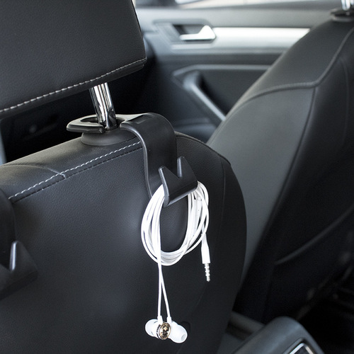 Car seat back hooks 4 pack mini car hooks plastic creative car invisible hooks interior supplies