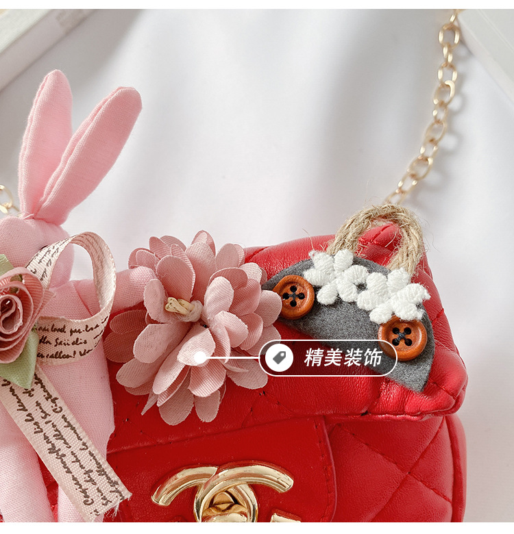 Korean Cartoon Fashion Chain Shoulder Bag display picture 13