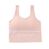 Sports summer silk wireless bra, underwear for elementary school students, thin supporting bra top, beautiful back