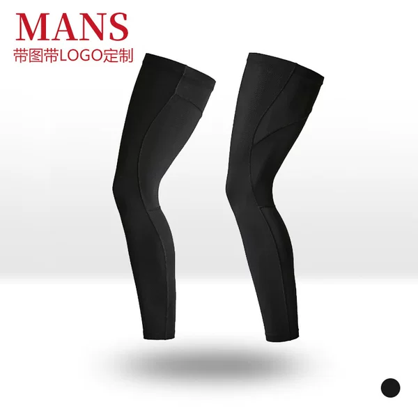 Manufacturer sun protection leg cover men and women riding ice silk sleeve cool outdoor running leg cover sports leg protection knee pad foot cover