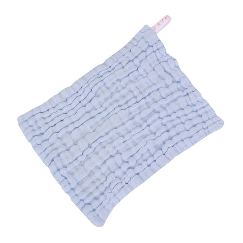 Six-layer gauze cotton plain square towel newborn saliva towel infant handkerchief face towel children's face towel wipe hands