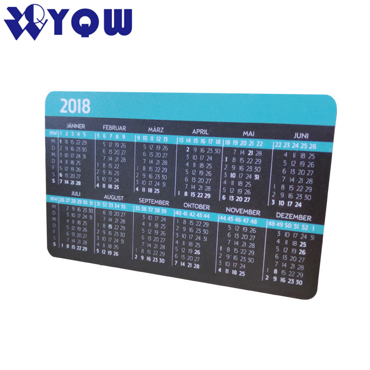 定制创意礼品卡印刷日历卡丝网印刷临时停车卡片PVC会员卡密码卡