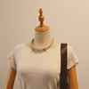 High-end sophisticated brand necklace, chain for key bag , suitable for import, simple and elegant design