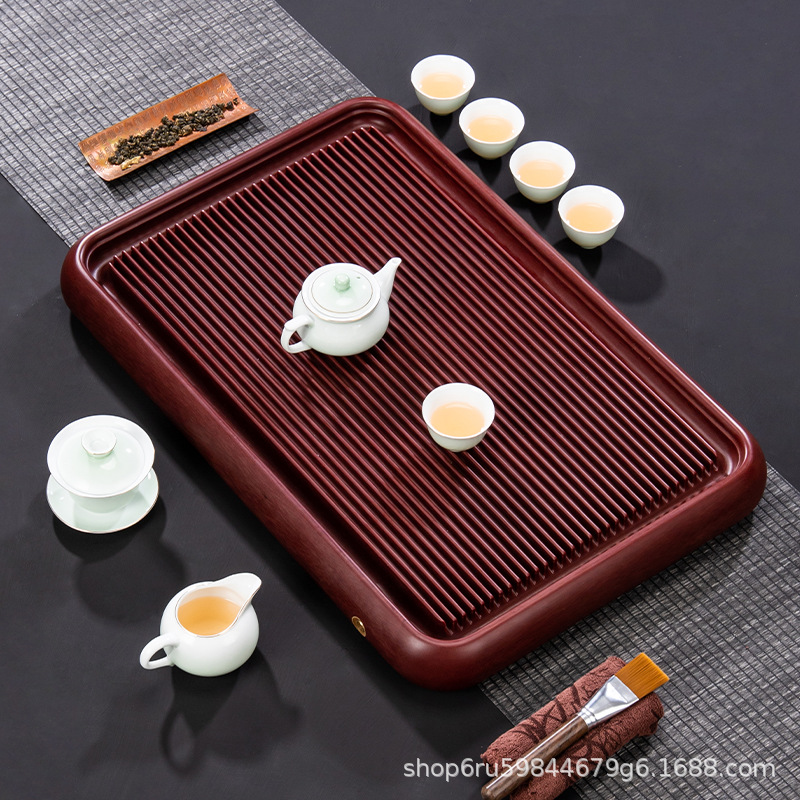 电木茶盘德国一体家用简约托盘功夫茶具茶海台湾电胶木小型茶台|ms