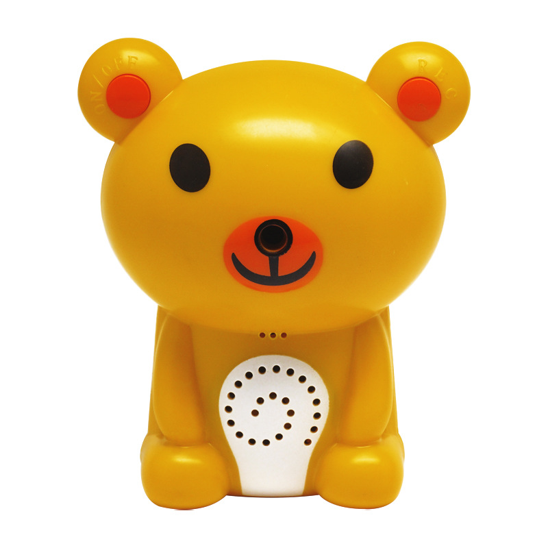 厂家供应卡通小熊门铃感应门铃录音款酒店店铺迎宾器