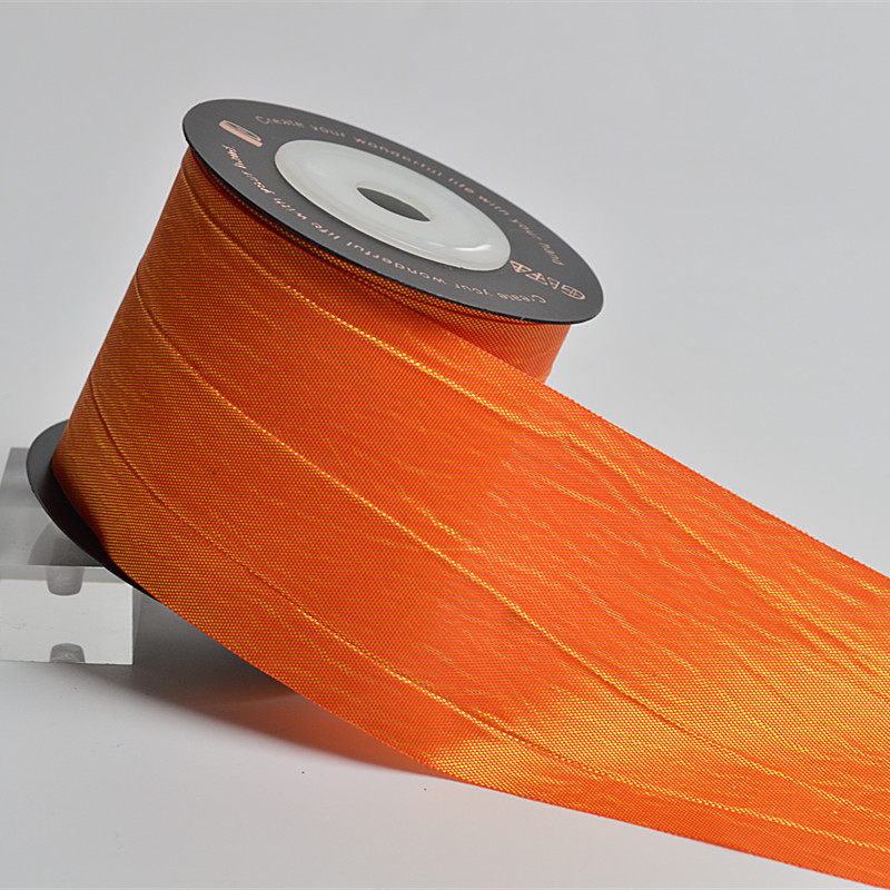 Impresión de la cinta arco regalo cuerda cinta plisada coreana accesorios de embalaje en stock al por mayor Corea del Sur cinta de poliéster