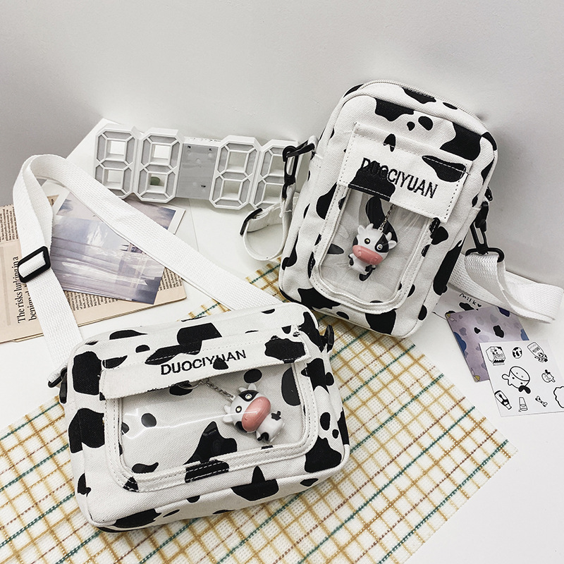 Moda Coreana Nueva Creativa Linda Muñeca Transparente Bolsa De Mensajero Bolsa De Lona Suave Al Por Mayor display picture 44