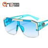 Lens, decorations, sunglasses, trend protecting glasses, European style