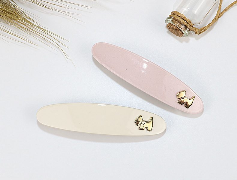 Simple Style Dog Acetic Acid Sheets Hair Clip display picture 4