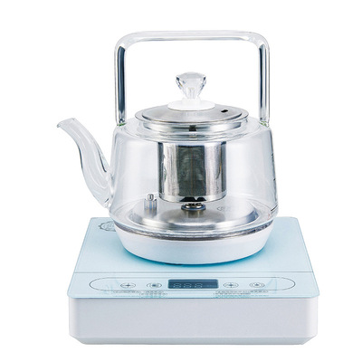 全自動底部上水壺辦公室泡茶抽水功夫茶具玻璃電熱水壺家用煮茶器