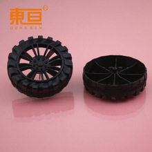 HB702AH粗黑 越野塑轮 塑料车轮 玩具车轮 全新材料 科技积木零件