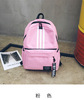 Fashionable trend backpack, capacious shoulder bag for leisure for traveling, Korean style, for secondary school