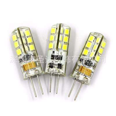 G4 AC/DC LED Lamp beads 12V Pin 2835 24 Chu highlighted G4 silica gel Corn bulb Crystal lamp beads