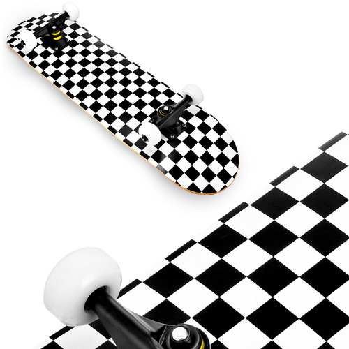 31-inch Maple Concave Skateboard Four-Wheeled Skateboard Professional Beginner Road Adult Dual Kicktail Skateboard 3108