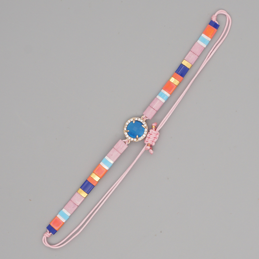 Bracelet De Couleur Diamant Bohème Perlé display picture 12