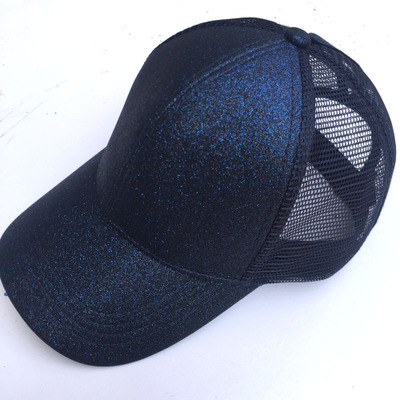 Women's Sweet Solid Color Curved Eaves Baseball Cap display picture 8