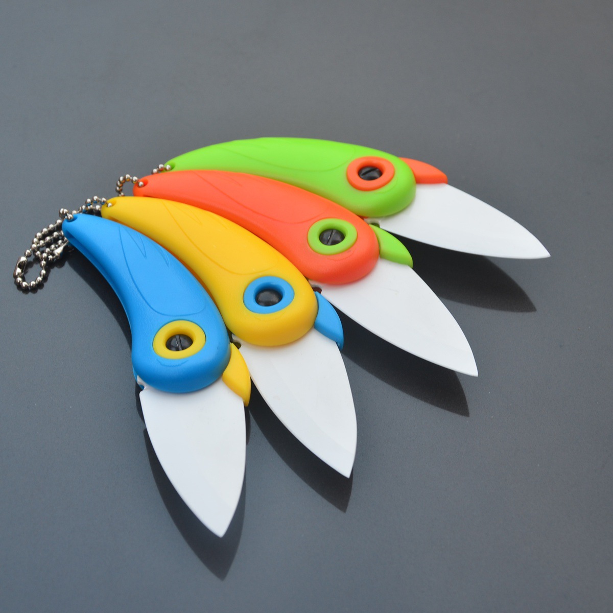 Ceramic knife bird knife parrot knife portable folding knife gift tool children complement food cutting knife bulk