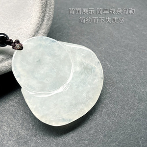 天然翡翠A货佛公挂件 diy手工毛衣链玉佛吊坠项链厂家带证书批发