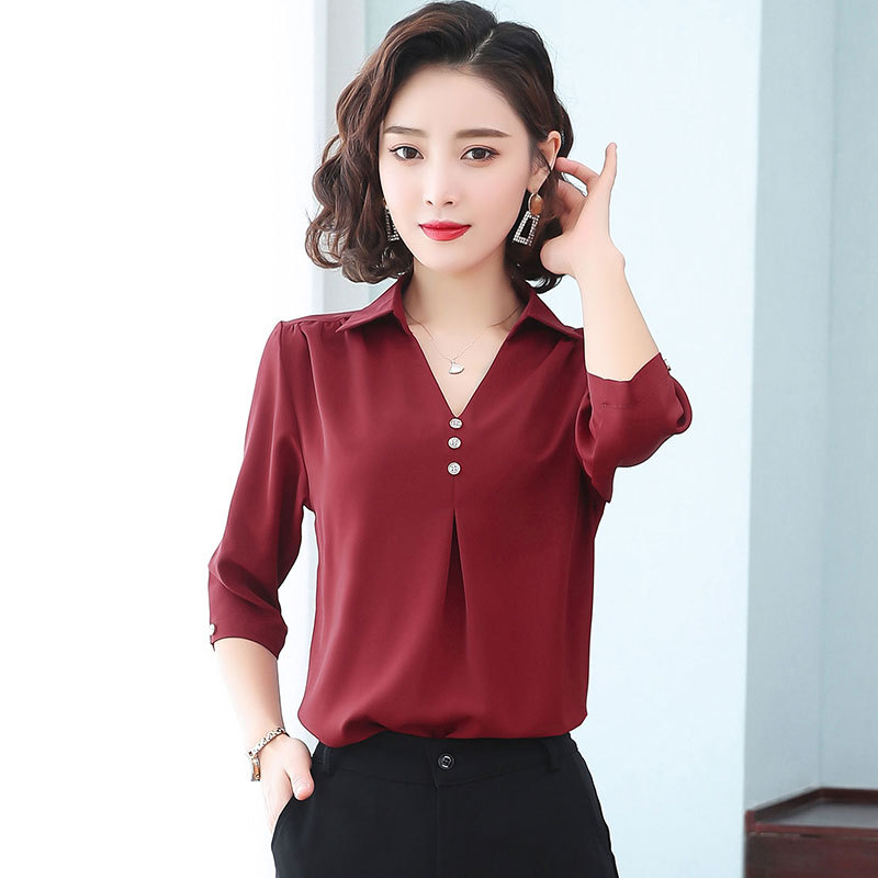 Chemisier en Mousseline de soie - Ref 3429274 Image 8