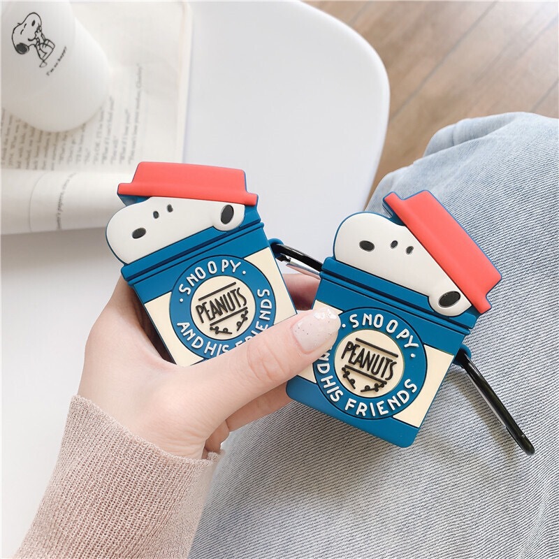 Mug puppy protective shell cartoon AirPods1/2 generation wireless Bluetooth earphone cover trash can silicone application Mug puppy protective shell cartoon AirPods1/2 generation wireless Bluetooth earphone cover trash can silicone application