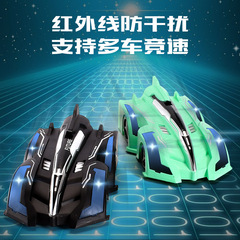 Children's toy wall climbing car wireless remote control car wall stunt wall sucking boy rechargeable electric racing car cross-border exclusive supply