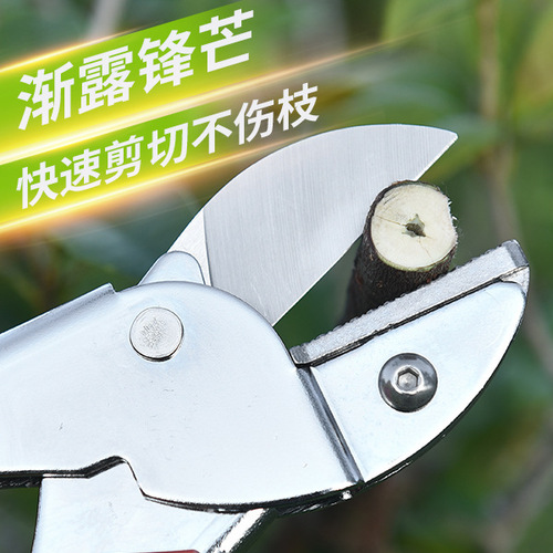 SK5 Steel Pruning Shears Garden Fruit Tree Thick Branch Flower Shears Powerful Tree Pruning Garden Shears Scissors Labor-Saving
