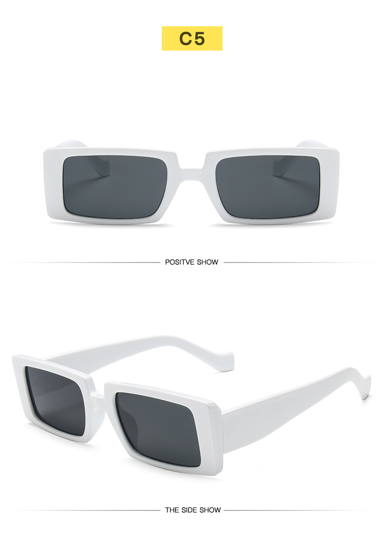 55g Weight UV400 Protection, Resin Lens Material Fashion Style White, Red, Transparent, Champagne, Yellow, Black Color Fashion UV400 Protection Resin Women's Sunglasses 5