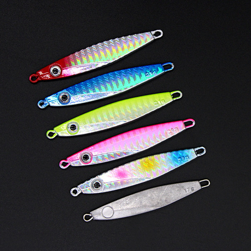 Emma iron plate lure shore cast iron plate lure wholesale fishing gear bare chip bare plate bionic bait falling long cast ima