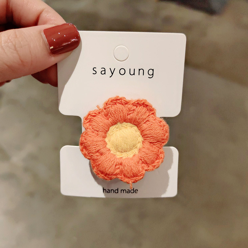 Cute Daisy Brooch Hairpin Dual-use display picture 2