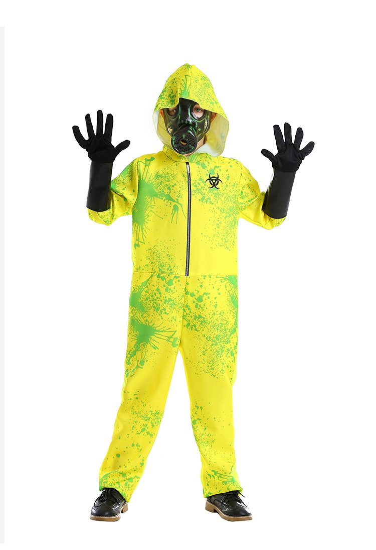 Wholesale Halloween Cosplay Splash Printing Biohazard Protective Clothing Nihaojewelry display picture 7