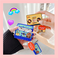 可爱卡通熊AirPods Pro保护套苹果无线蓝牙1/2/3代耳机壳硅胶适用