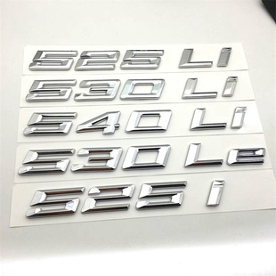 Applicable to BMW displacement label modification BMW word tail label 3 Series 5 Series 7 Series word label digital label