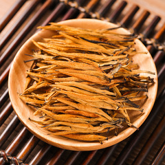 金針紅茶散裝單芽芽尖雲南鳳慶滇紅茶廠家批發蜜香大金針金芽紅茶