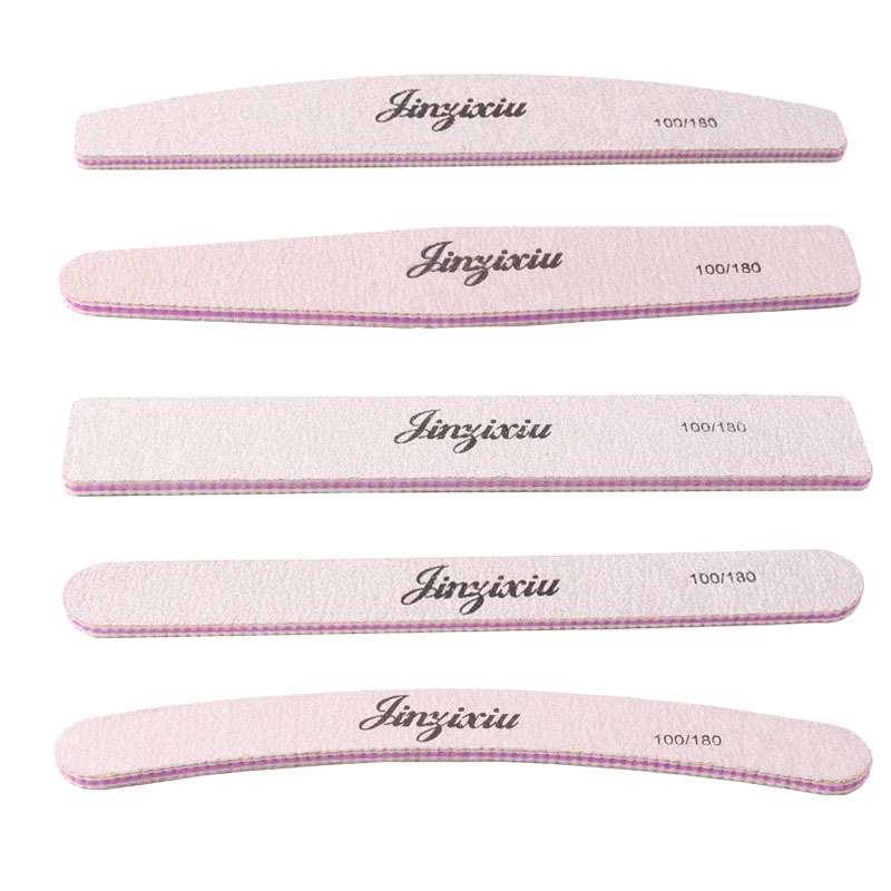 Fichero de uñas de arena gris púrpura con núcleo de arena de dientes, barra de abrasión gruesa de doble cara, diamante redondo cuadrado