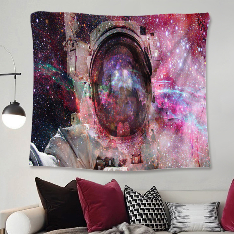 Fashion Astronaut Series Printing Home Wall Decoration Hanging Cloth Wholesale Nihaojewelry display picture 8