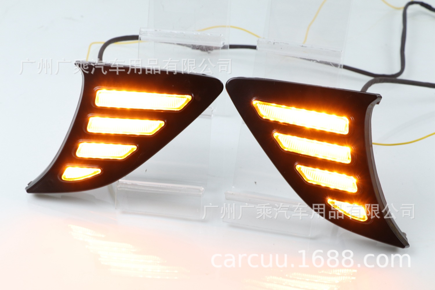 Adecuado para Suzuki ciaz Luz de marcha diurna 19 años LED Luz de marcha diurna Luz de marcha de dos colores luz antiniebla delantera