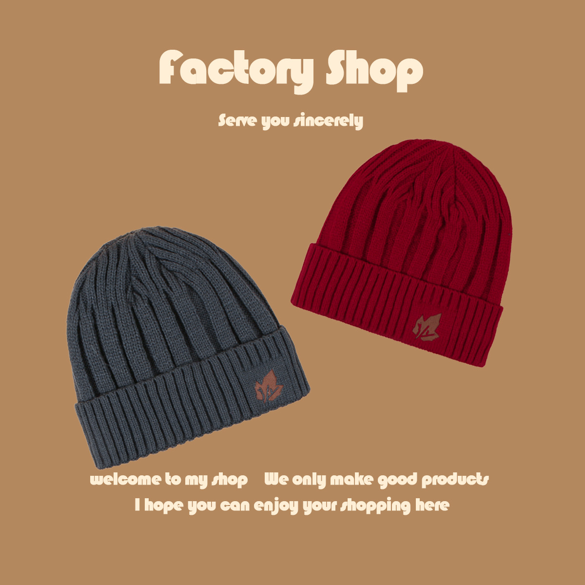 Autumn and winter fashion wild warm hat   NSTQ15864