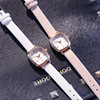 Retro square small dial, fashionable fresh watch, small dial, Korean style, simple and elegant design