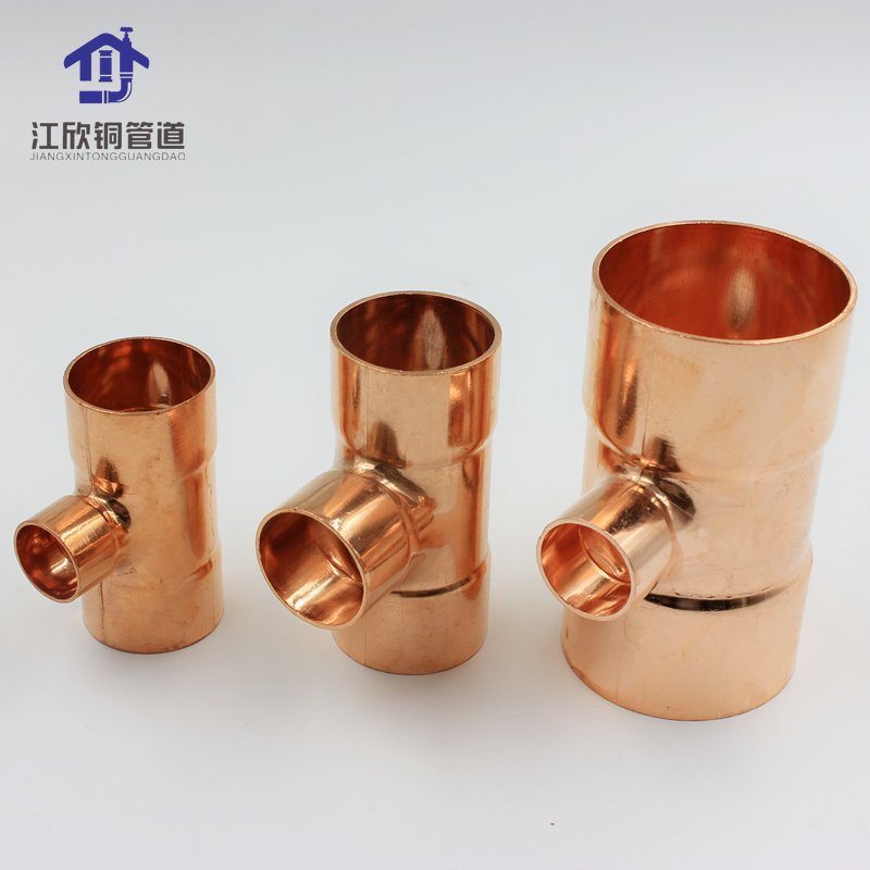 Copper-Tee-Welding-Fitting-Air