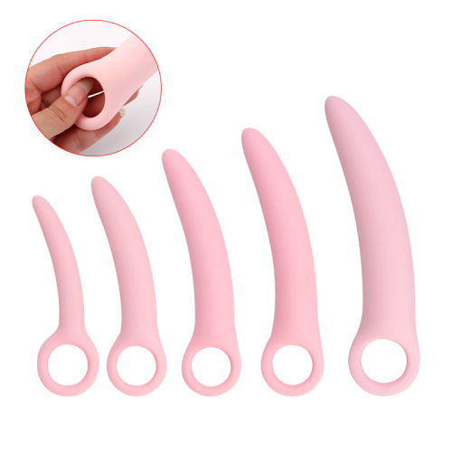 Chili pepper hand-pulled silicone anal plugs, backcourt beads for women, masturbation sticks, fun adult products