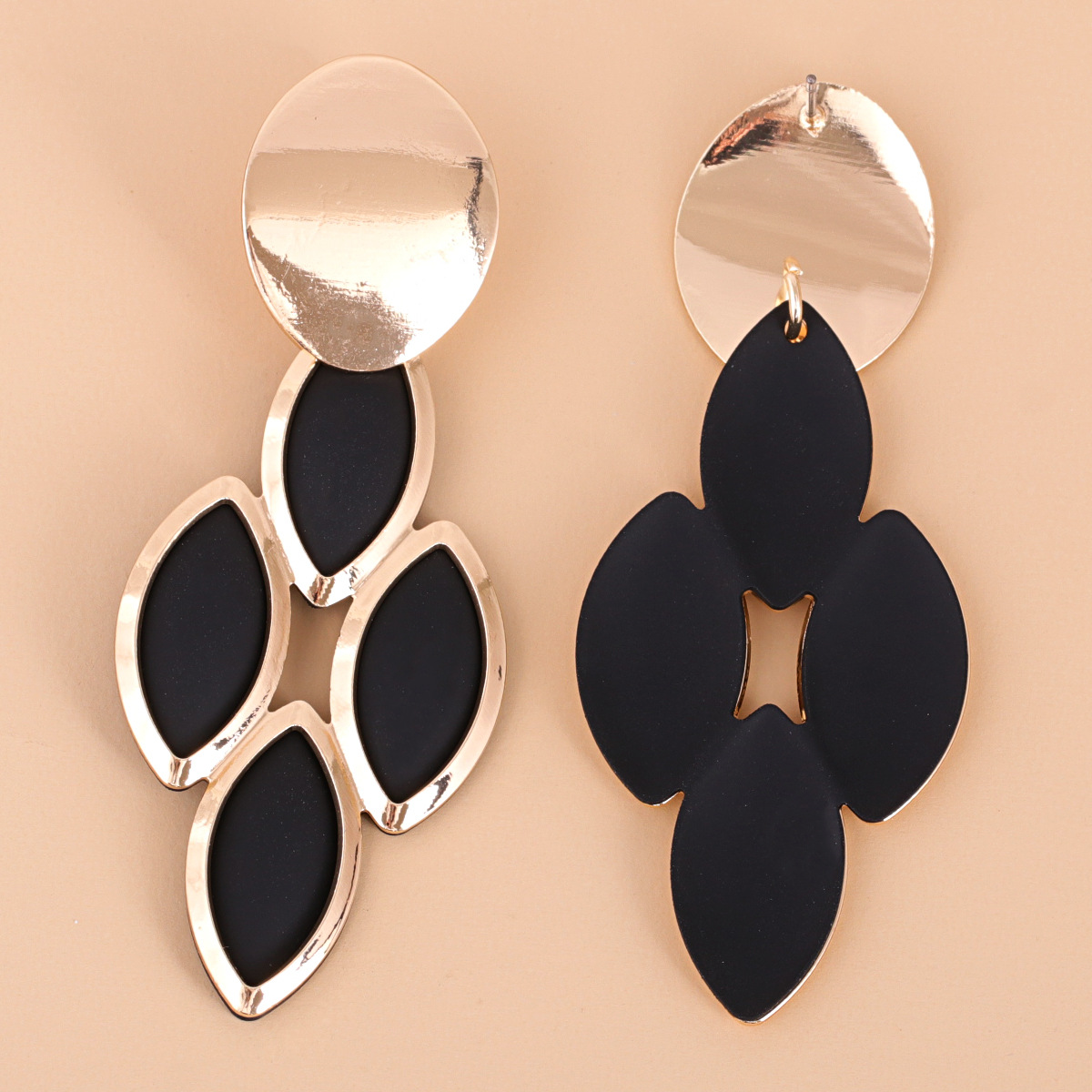 Fashion Plant Leaf Earrings display picture 10