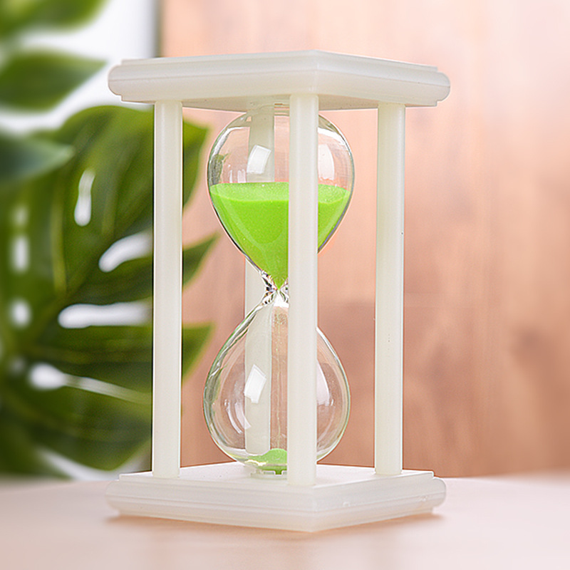 Suministro directo de fábrica temporizador de reloj de arena 3/30 minutos Reloj de arena luminoso resistente a la gota de los niños