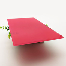 铭和祥新品粉红色辊印玻璃 丝印玻璃 精磨边钢化玻璃 东莞供应商