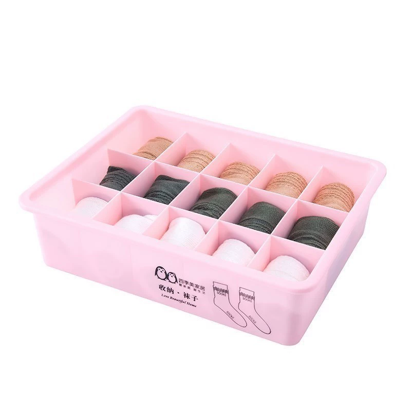 Shorts, underwear, socks, storage box