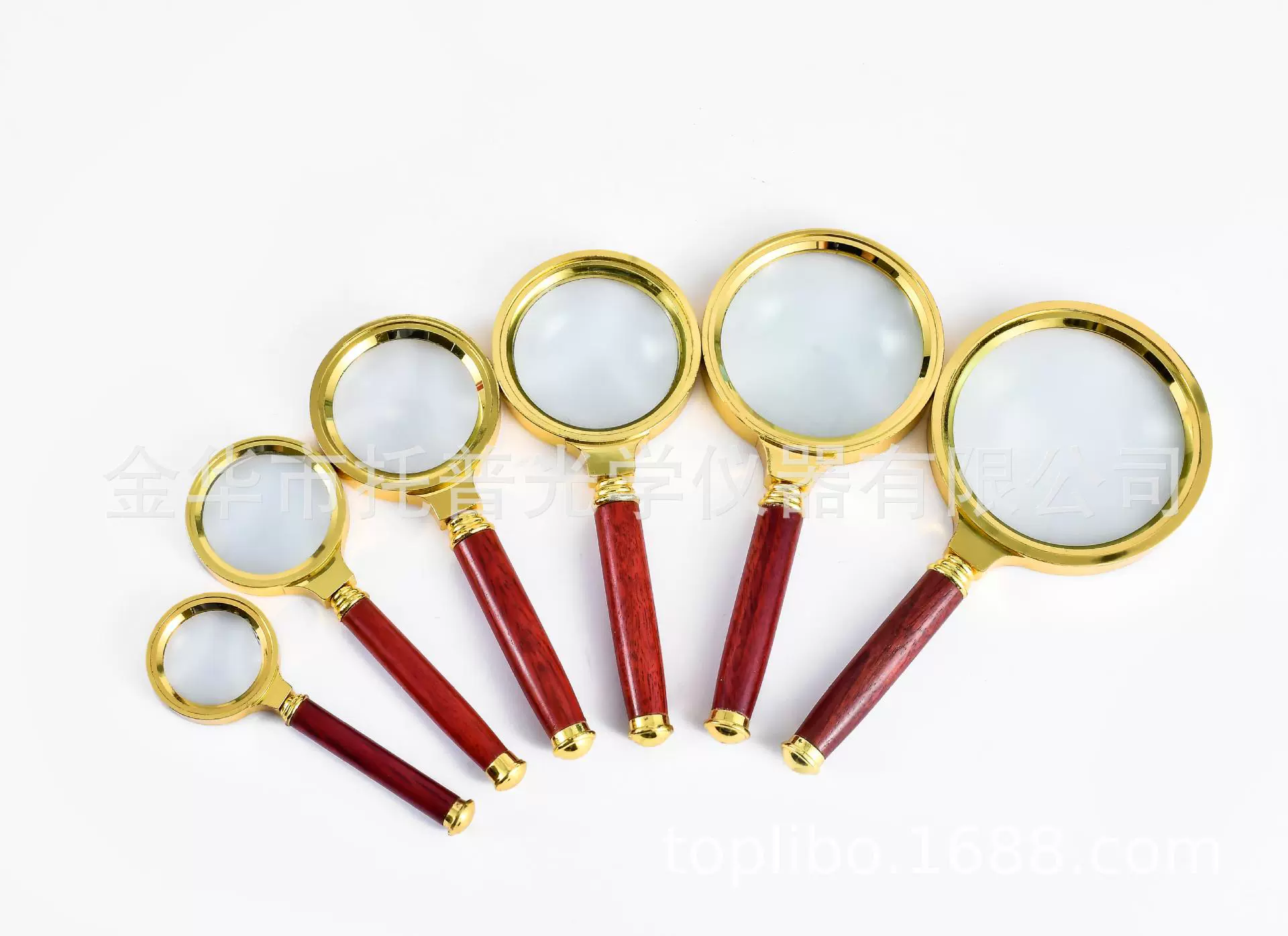 Фабрика прямая Лупа красное дерево увеличительное стекло подарок металлическое увеличительное стекло