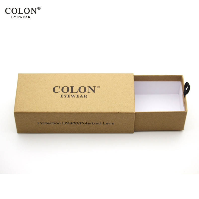 2020时尚定制品牌太阳镜盒抽拉镜盒眼镜收纳盒眼镜袋