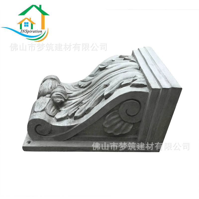 定制欧式建筑仿石构件斗拱 室外工程装饰斗拱水泥 GRC工程装饰件