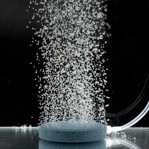 Fish tank oxygen-enhancing bubble stone oxygen sand table high temperature sintering explosion oxygen disk stone silent aquarium gas disk air cake sand head