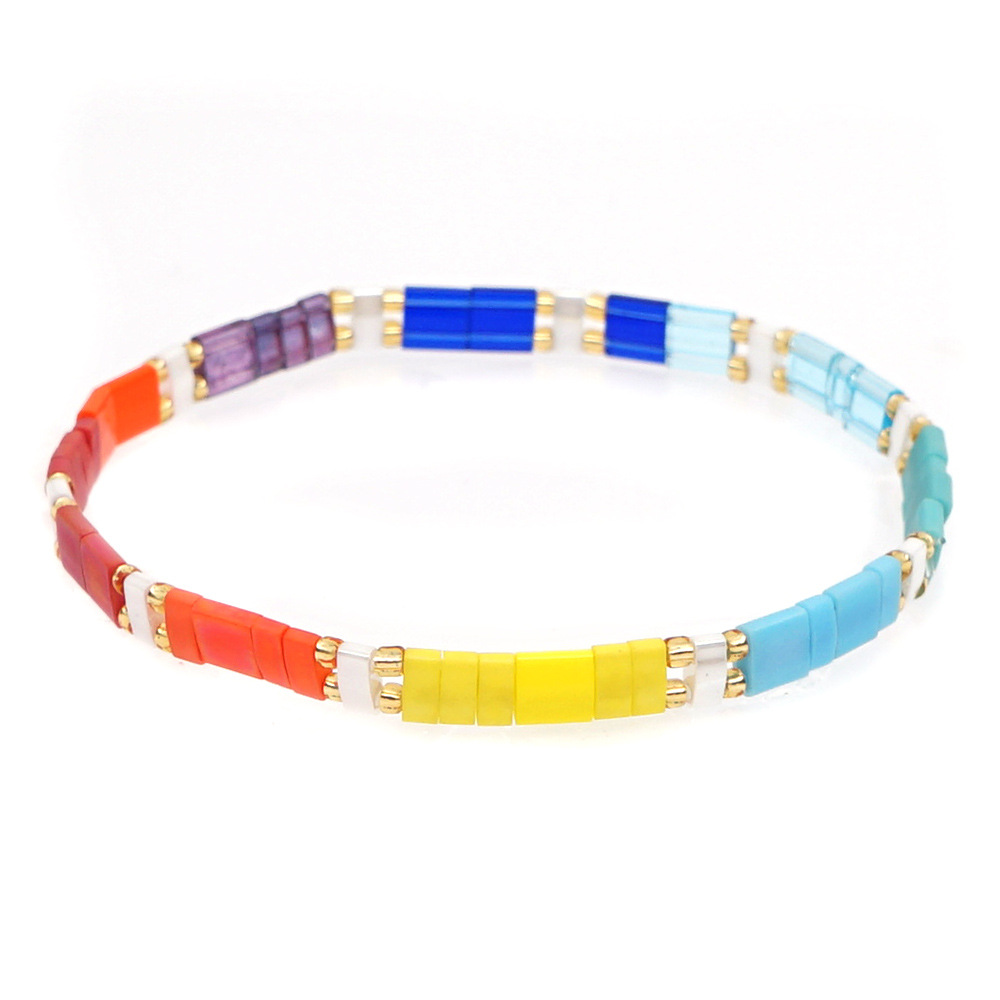 fashion miyuki beads rainbow braceletpicture21